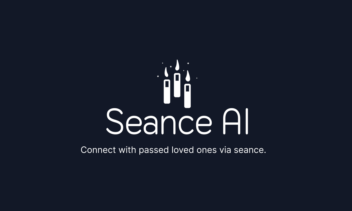 Seance AI - Commune with lost friends and family via AI